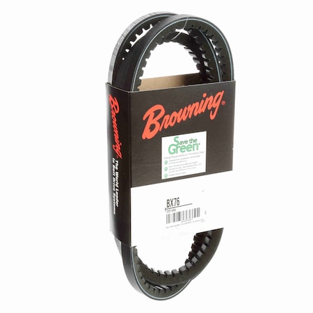 Browning EPDM Notched Belt 98% Efficient BX76